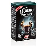 ESPRESTO Passionato Espresso Kaffeekapseln Stärke 7, K-fee System, 6er Pack (6x124 g)