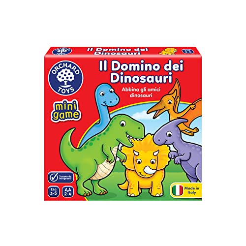 Orchard Toys Domino dei Dinosaur juego educativo 3-5 años
