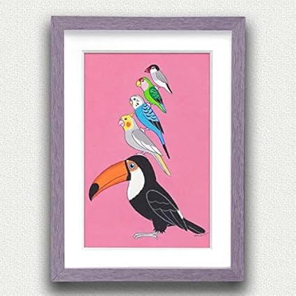 Amazon Co Jp 絵本作家の絵画 リアルな小鳥ブレーメン ピンク 小鳥鳥イラスト絵北欧 ホーム キッチン Amazon Co Jp 絵本作家の絵画 リアルな小鳥ブレーメン ピンク 小鳥鳥イラスト絵北欧 ホーム キッチン