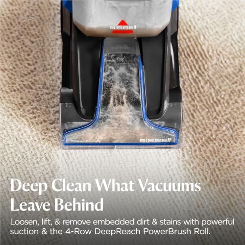 Image of BISSELL TurboClean Upright Carpet Cleaner, OXY Formula, 3952 | Pro Max Clean & Protect formula; Oxy Urine Eliminator included; powerful upright carpet cleaning