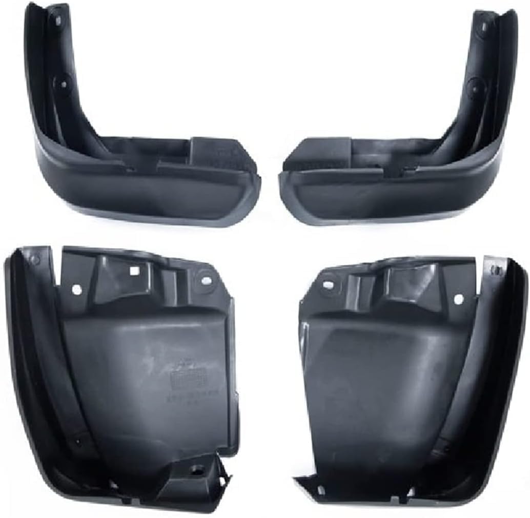 Rscbb Normal 4 Pcs Car Mud Flaps Splash Guards For Honda Civic Fb Berline 4 Portes 2012-2015, Easy Installation Mudguards Front Rear Mud Flaps Splashproof Waterproof Car Accessories