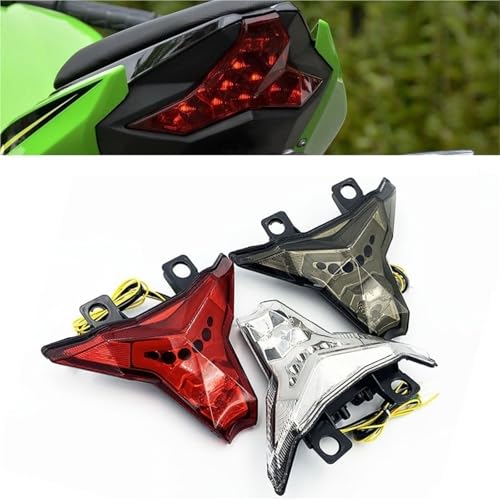 Clignotant arrière LED de moto pour remplacer un feu cassé sur Kawasaki ZX10R - 6