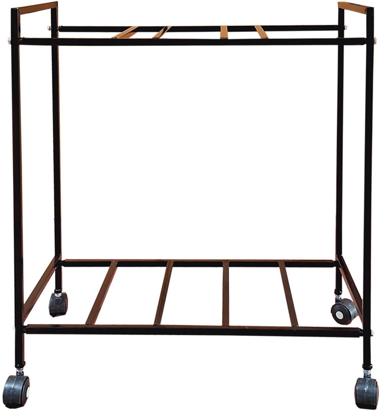 CELERITAS Inverter with Battery for Home Trolly, Inverter with Battery Trolly, Inverter Battery Trolly, Inverter Stand for Home, Inverter Trolley, Metal Inverter Trolly Black (Square)