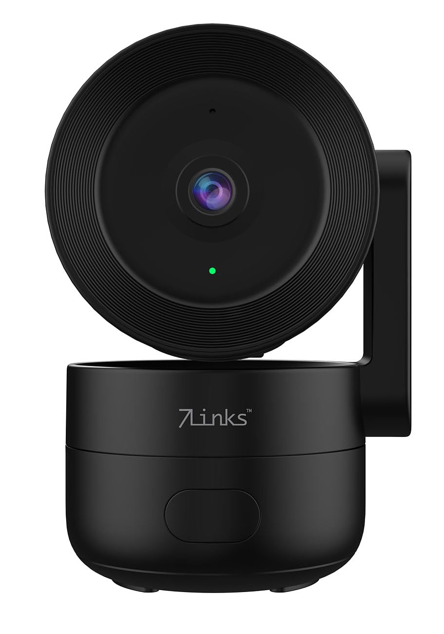 7links telecamera WLAN interna: Telecamera di sorveglianza Wi-Fi IP, Funzione Pan/Tilt, risoluzione 2K (di sorveglianza Elesion, orientabile)