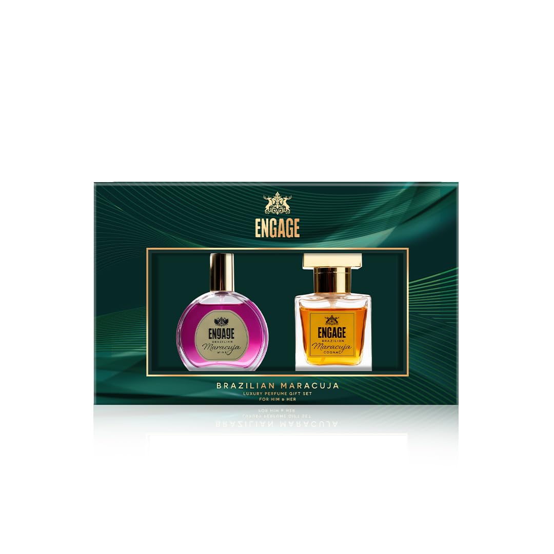 Engage Brazilian Maracuja Luxury Perfume Gift Set for Men & Women 25ml