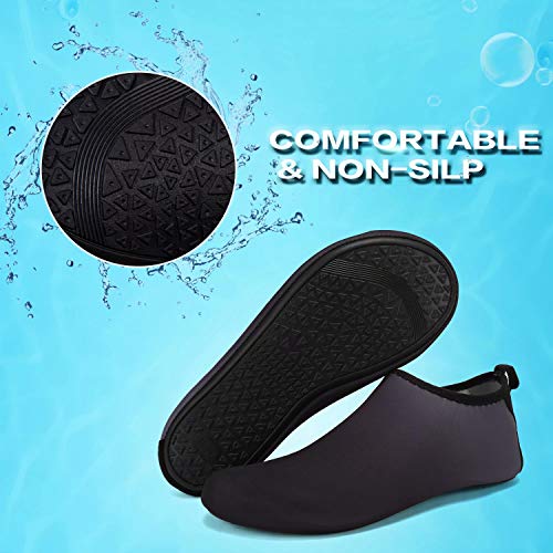Image of YALOX Water Shoes Women's Men's Outdoor Beach Swimming Aqua Socks Quick-Dry Barefoot Shoes Surfing Yoga Pool Exercise