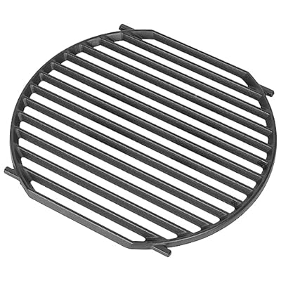 Outspark 64830 Grill Grate for Weber Gourmet BBQ System Sear Grate,Cast Iron Cooking Grid for Spirit GS4 I/II 200/300 SER,Weber Genesis II E-310,II LX S-440,Cast Iron Gourmet BBQ System Accessory