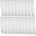 White Nylon Cable Ties Zip Ties Lock Ties 3.6mm x 200mm 100 Pack