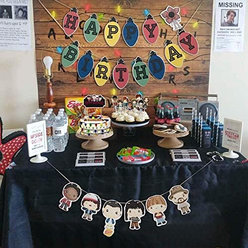 Ginkago Birthday Party Decorations Theme Party Banner Toppers Balloons Decor for Birthday Party Celebration, Party Favor Supplies
