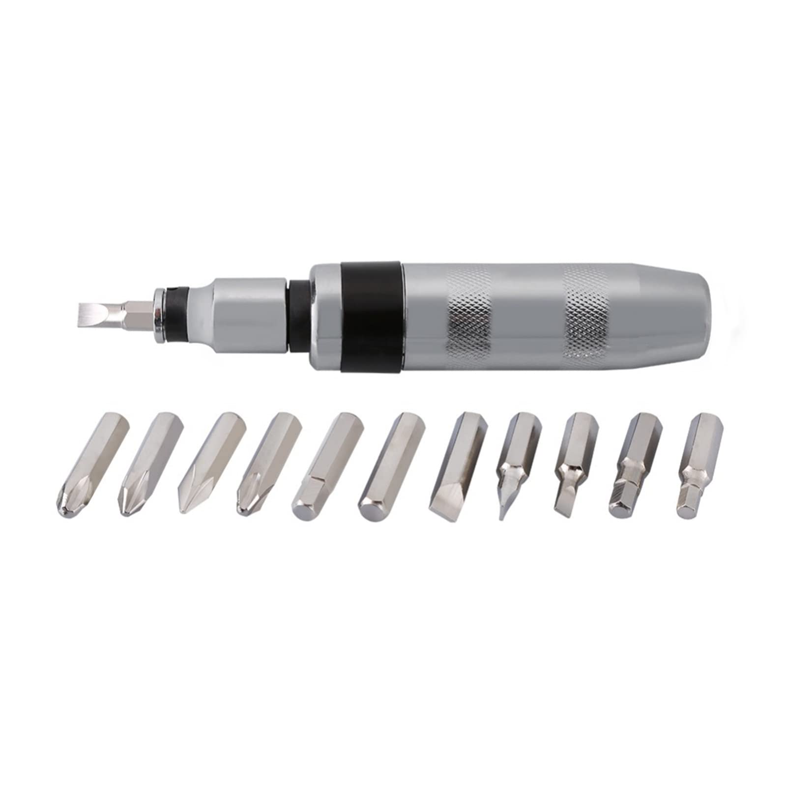 Misura for 14 pc 1/2 Pollici Strumenti Cofanetto Kit Impatto cacciavite con Metallo Reversibile a Mano for la vigilanza degli Occhiali Riparazione