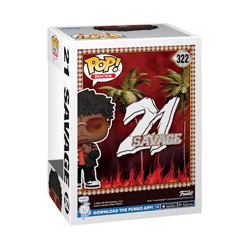 Funko Pop! Rocks: 21 Savage – Figurine en Vinyle à Collectionner – Idée de Cadeau – Produits Officiels – Jouets pour Les Enfants et Adultes – Music Fans – Modèle de Figurine pour Les Collectionneurs - Les Beatles, Paul McCartney, John Lennon, RIngo Starr, George Harrison Funko Pop! Rocks: 21 Savage - Figurine en Vinyle à Collectionner - Idée de Cadeau - Produits Officiels - Jouets pour Les Enfants et Adultes - Music Fans - Modèle de Figurine pour Les Collectionneurs – Image 4
