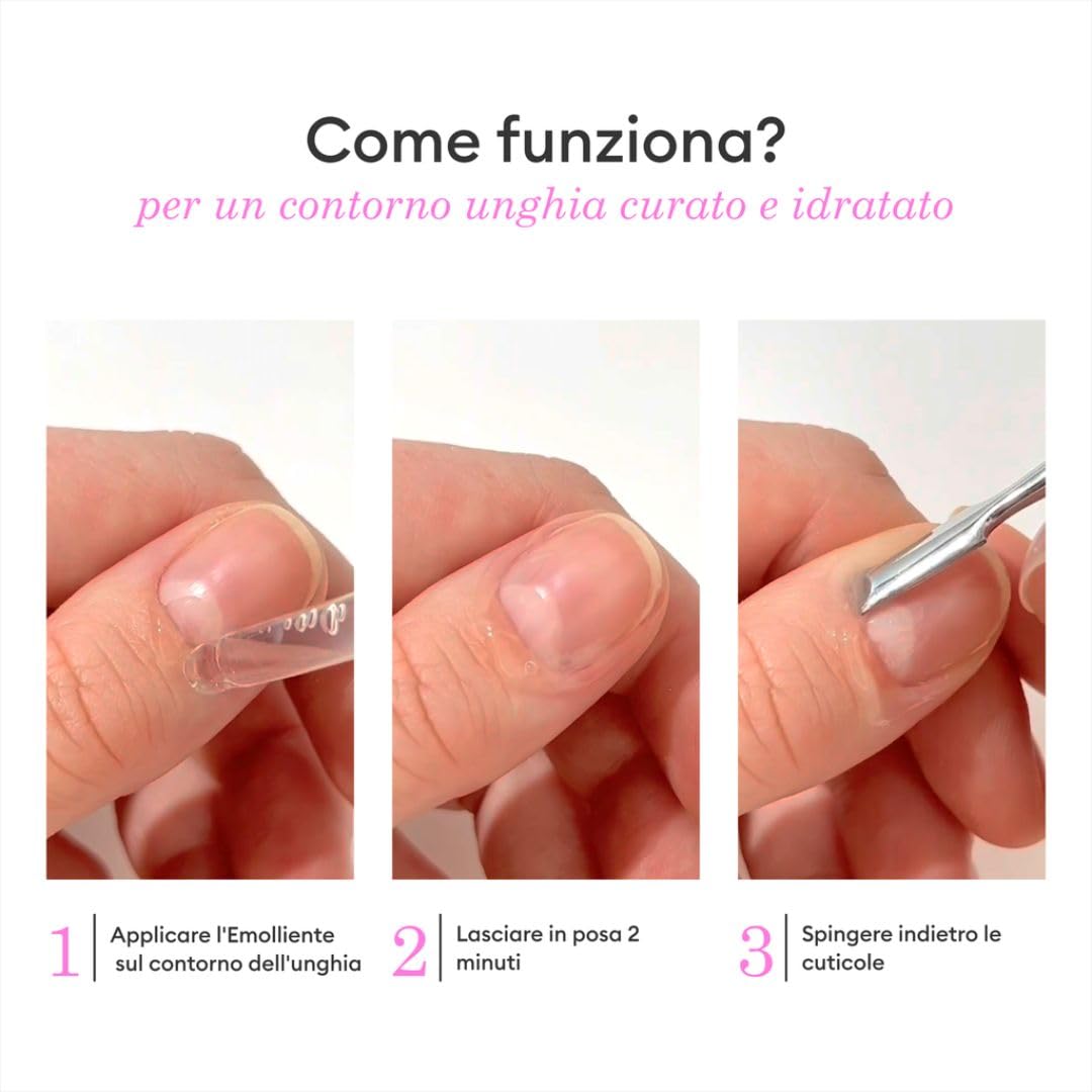 Manucurist - Emolliente Efficace per unghie e cuticole - Gel emolliente cura cuticole - 9-free, 97% di ingredienti bio-based - Made in France - Prodotti per la cura delle unghie - Flacone da 15 ml