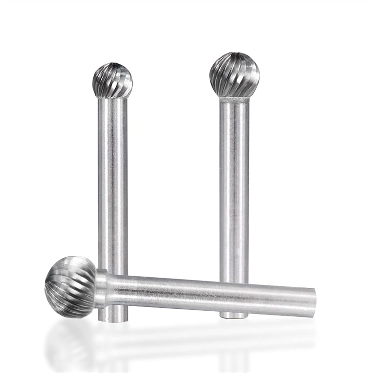 Tungsten Carbide Burr Bit Engraving 6mm Shank Single Cut Rotary Files for Metal Woodworking Tools 1Pcs (Color : 10x9mm)