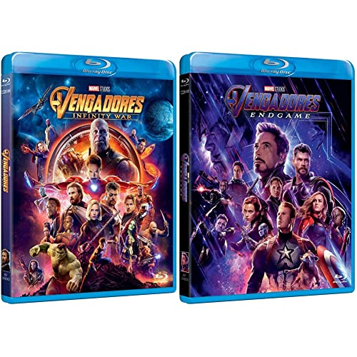 BD Vengadores Infinity War [Blu ray] + Vengadores: Endgame [Blu ray]