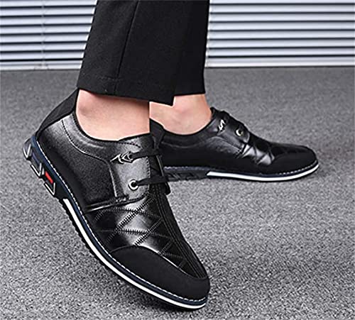 Mens Classic Business Driving Loafers Men Office Leather Sneakers Derby Penny Lightweight Comfortable Brogue Shoes2