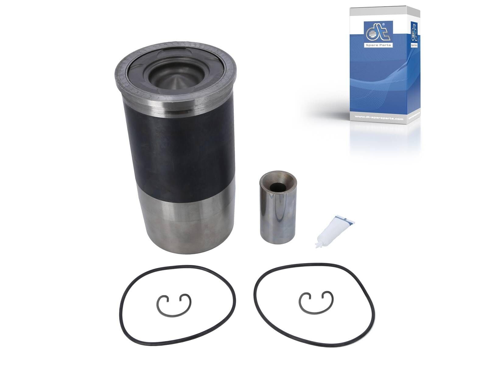 DT Spare Parts 3.90137 Kit riparazione Pistone/Canna cilindro senza anello tenuta Canna cilindro umida
