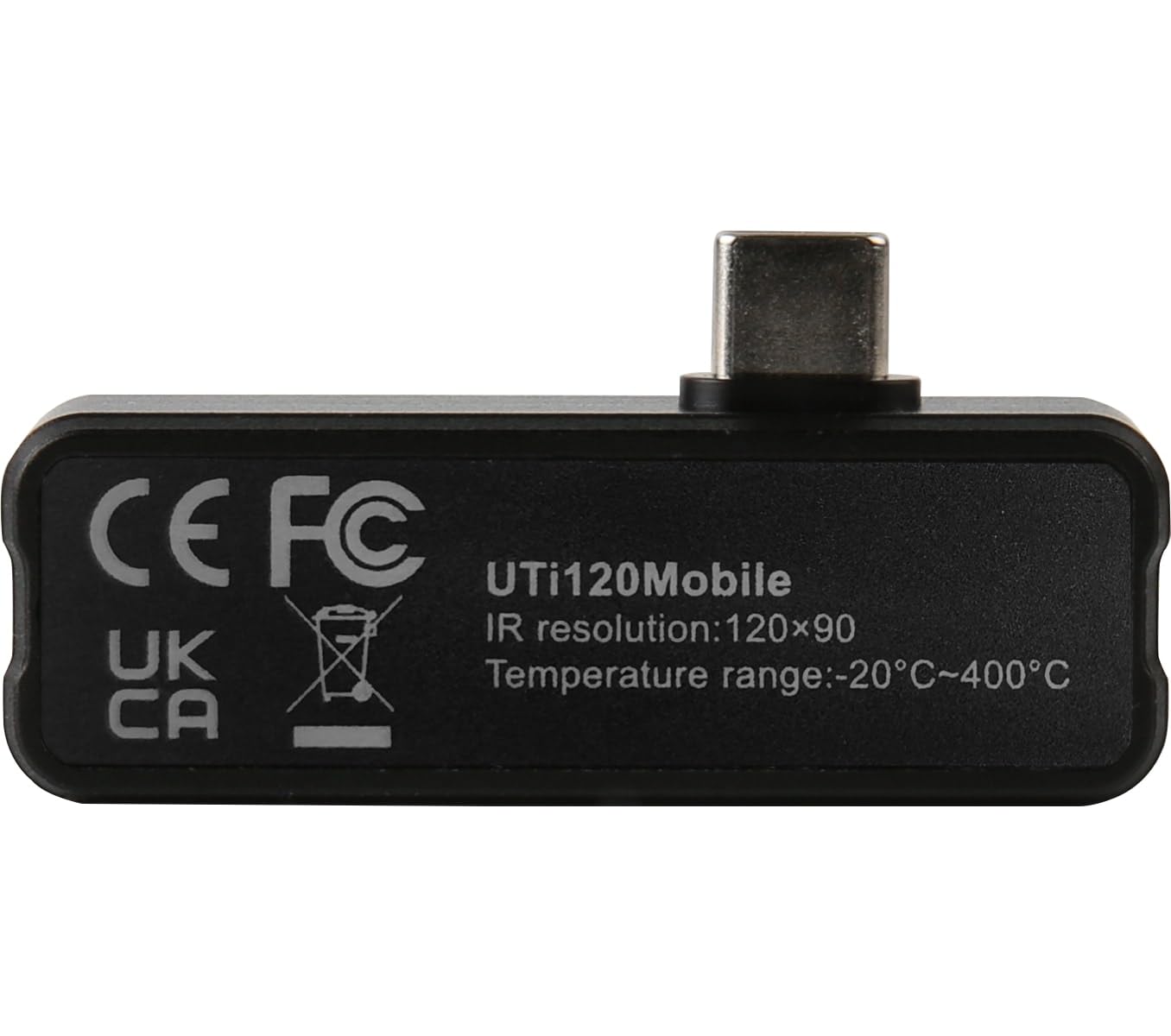 UNI-T Cámara térmica, Android USB-C MicroUSB, Cámara infrarroja Térmica Imager para Smartphones - UTi120Mobile, Resolución IR 120x90