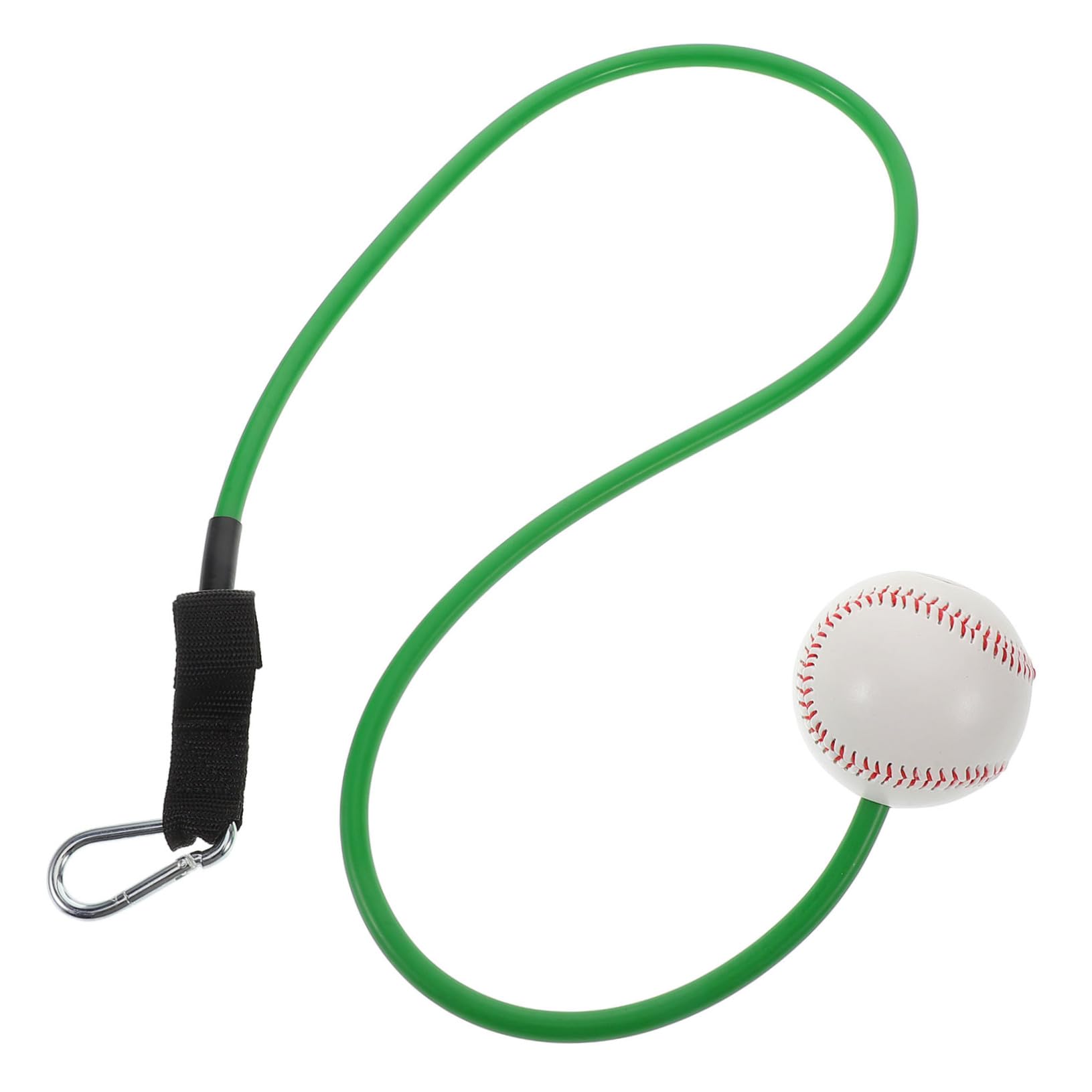 KESYOO Baseball Training Rope Batting Tension Trainer Elastic Resistance Bands Arm Mobility Bands Youth Baseball Training Softball Hitting Aid Softball Training Aid Green Emulsion
