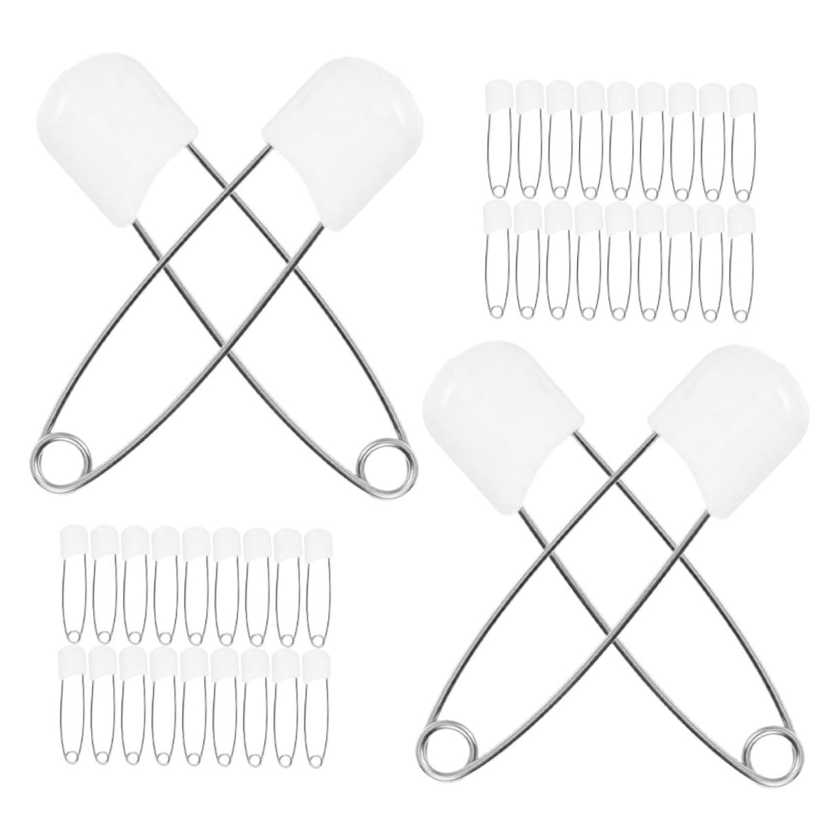 300stücke Sicherheitsnadeln Für Windeln Und Kleidung Tragbare Und Mädchen-Accessoires Langlebigem Material Für -bastelarbeiten Und Schmuckherstellung
