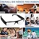 Nisanuki Mini Sport Kamera, Kleine Brillenkamara 1080P HD, Mikro Videokamera Tragbare Action Cam Sport Kamerabrille Videoaufzeichnungsbrille für Outdoor Aktivitäten
