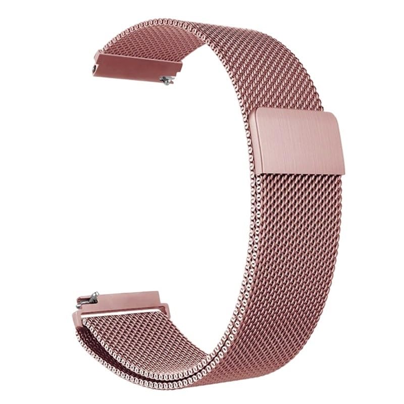 Bracelet maille milanaise m&eacute;tal id&eacute;al pour &eacute;l&eacute;gance au bureau avec montre GT 4