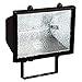 Produktbild as - Schwabe Halogenstrahler - 120 W Halogen-Fluter geeignet als Baustrahler/Arbeitsleuchte  Energieklasse C - Halogenspot inklusive Leuchtmittel - Leuchte für den Außenbereich - Schwarz I 44065
