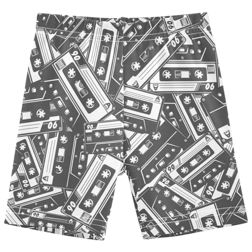 Girls Dance Shorts, Toddler Biker Shorts Cartwheel Under Dress Kids Biking Clothes 4-10Y