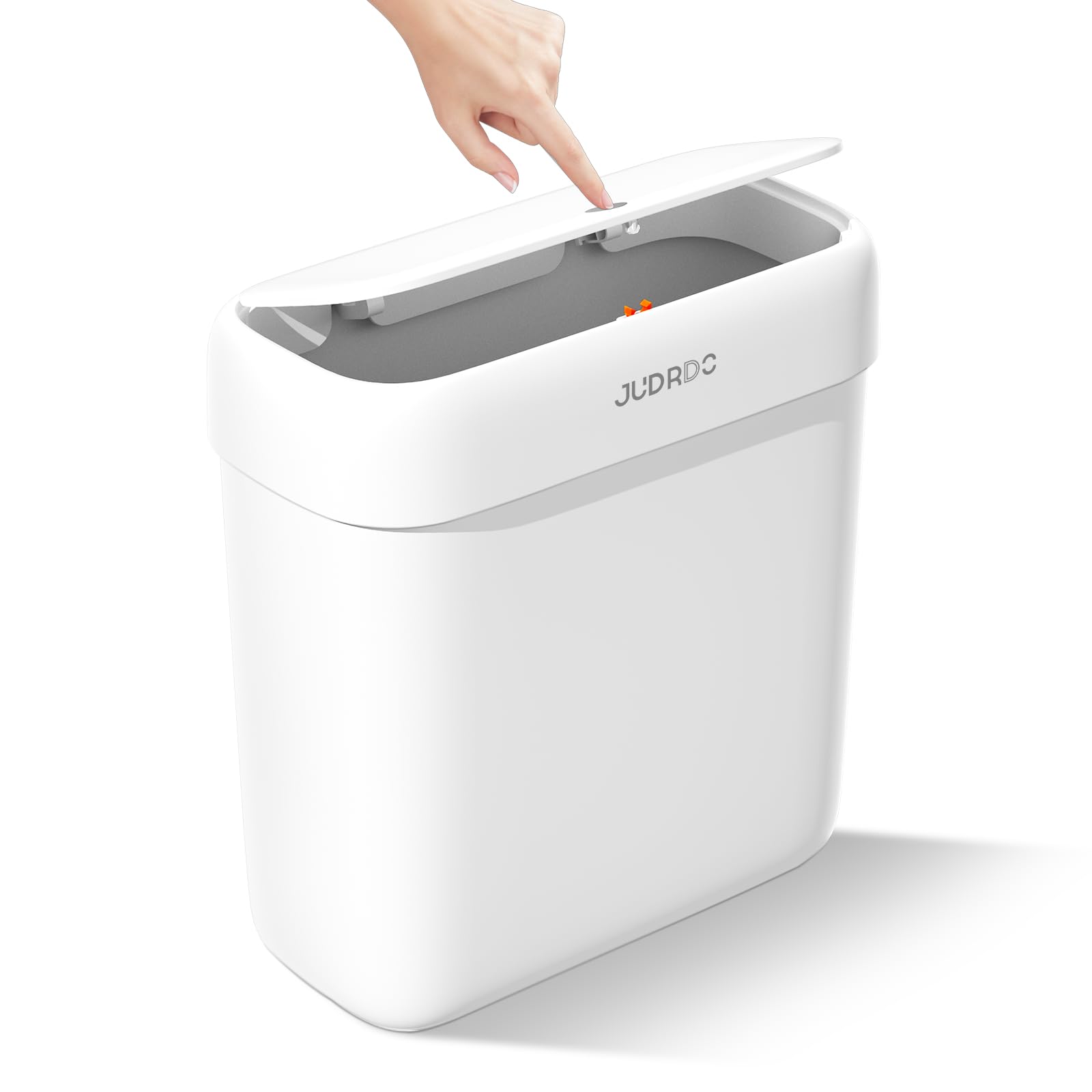JUDRDO ゴミ箱 小型 9L ふた付き 消臭 ペット対策 スリム バスルーム…