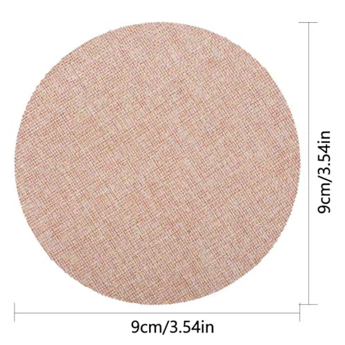 Image of HOMSFOU Baby Eye Protection Lamp Shade Diffuser 3.54 Inch Fabric Cover for Ceiling Light Spotlights Anti-Dazzling Diffuser Lamp Cover Replacement Cloth 2 Pack