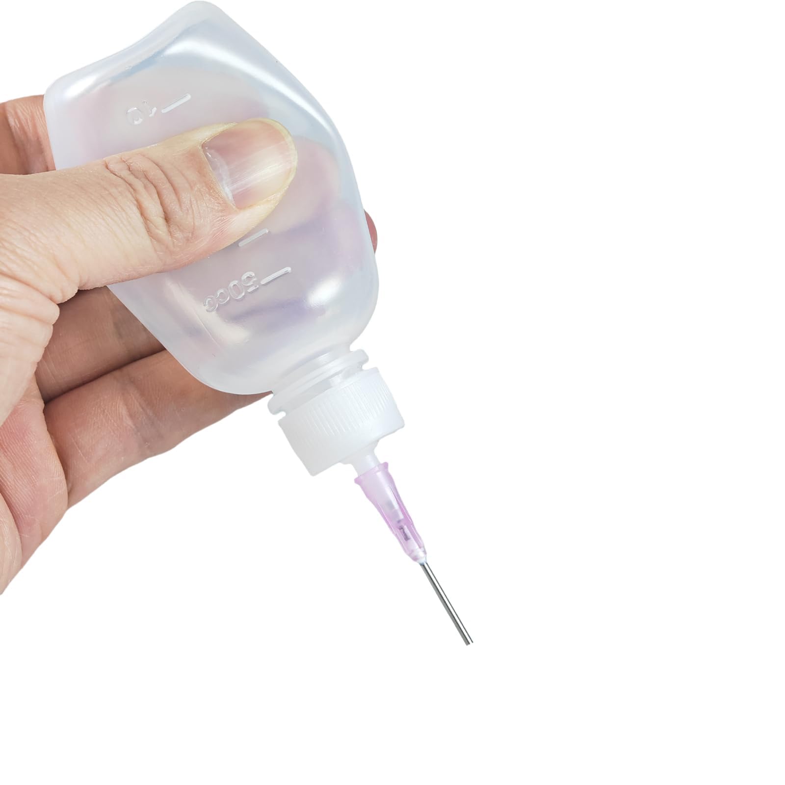 50 ml 5 sztuk butelka z aplikatorem precyzyjnej końcówki z 14 cienkimi igłami i 10 nakrętkami, butelkami z igłą do butelki, aplikator do płynu, klej, farba akrylowa