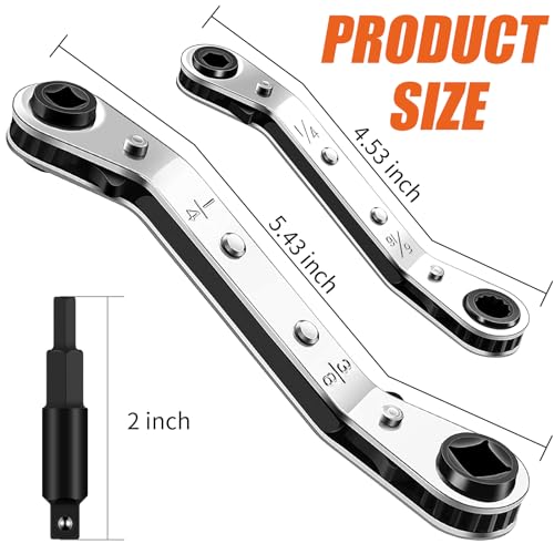 VORIGY 2pcs HVAC Service Wrench Set