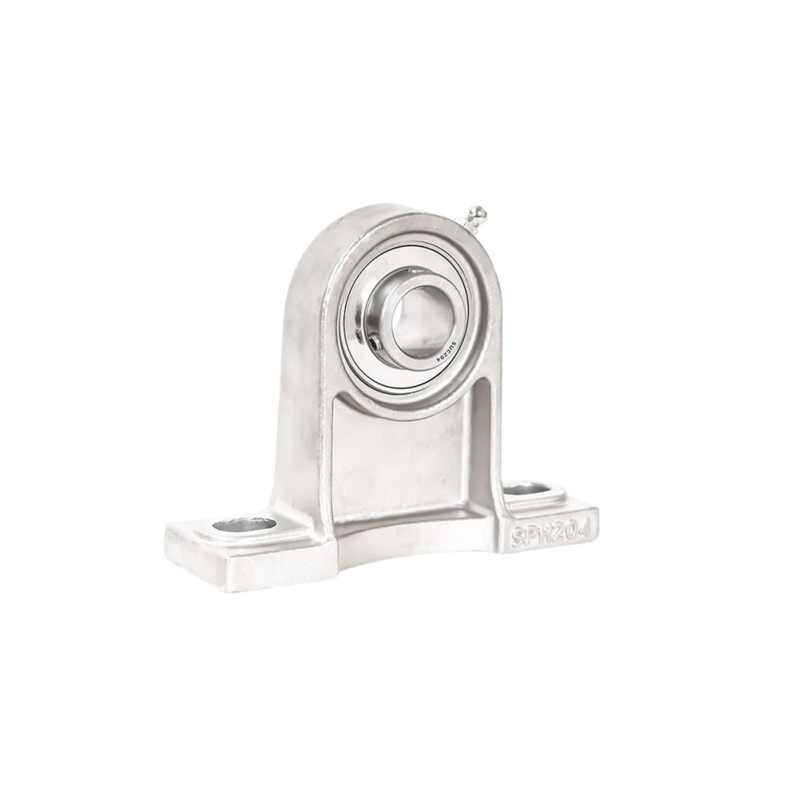 1pcs P5 Stainless Steel Outer Spherical Bearing with Housing Seat SUCPH205-SUCPH215 Insert Bearings Bearings(SUCPH203 17mm P5)