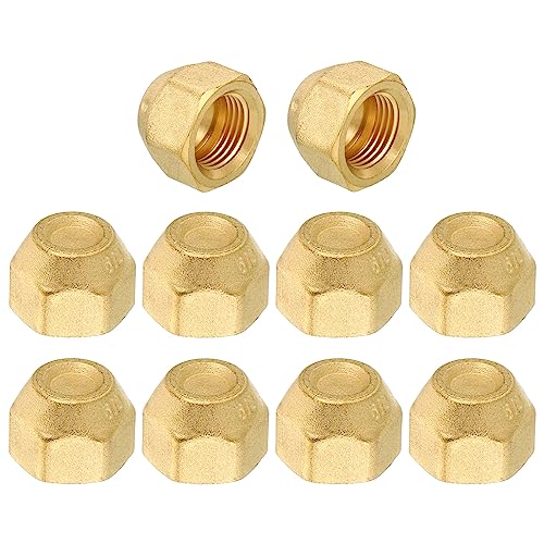 Brass Female Pipe Fitting Cap M25x1.5 Hex Head End Plug Connector 2pcs