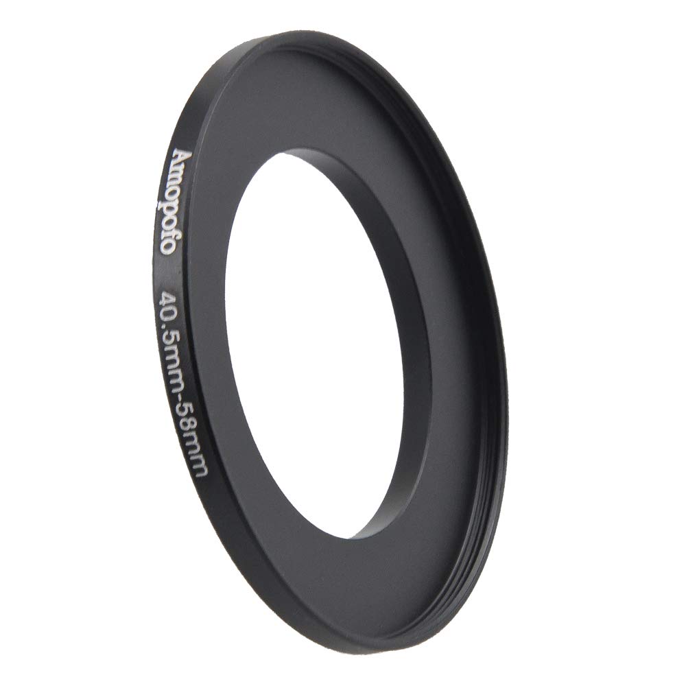 40.5mm to 58mm Step-Up Ring Filter Adapter for 58mm UV, ND, CPL Filter, Metal Step-Up Ring