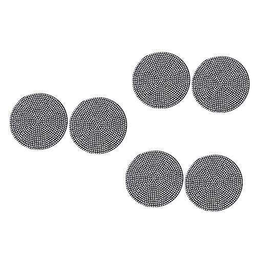 Tapis de tasse antidérapant pour table basse et bureau ensemble chic de dessous de verre - 2