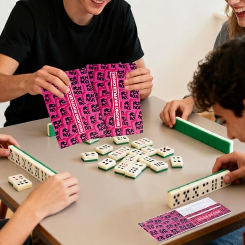 Accesorios de Mahjong 10 Piezas para Juego de Mesa miniatura 4