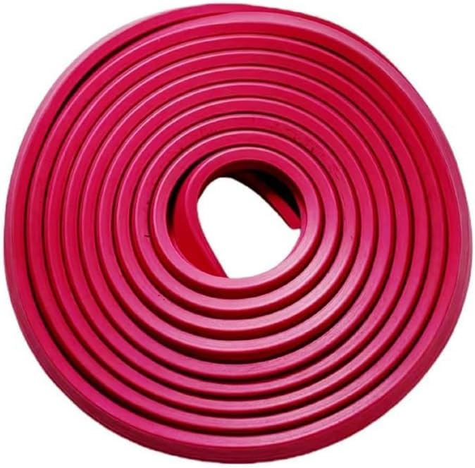 Tira de goma roja 10 m para mesa de billar cojines protección de bordes