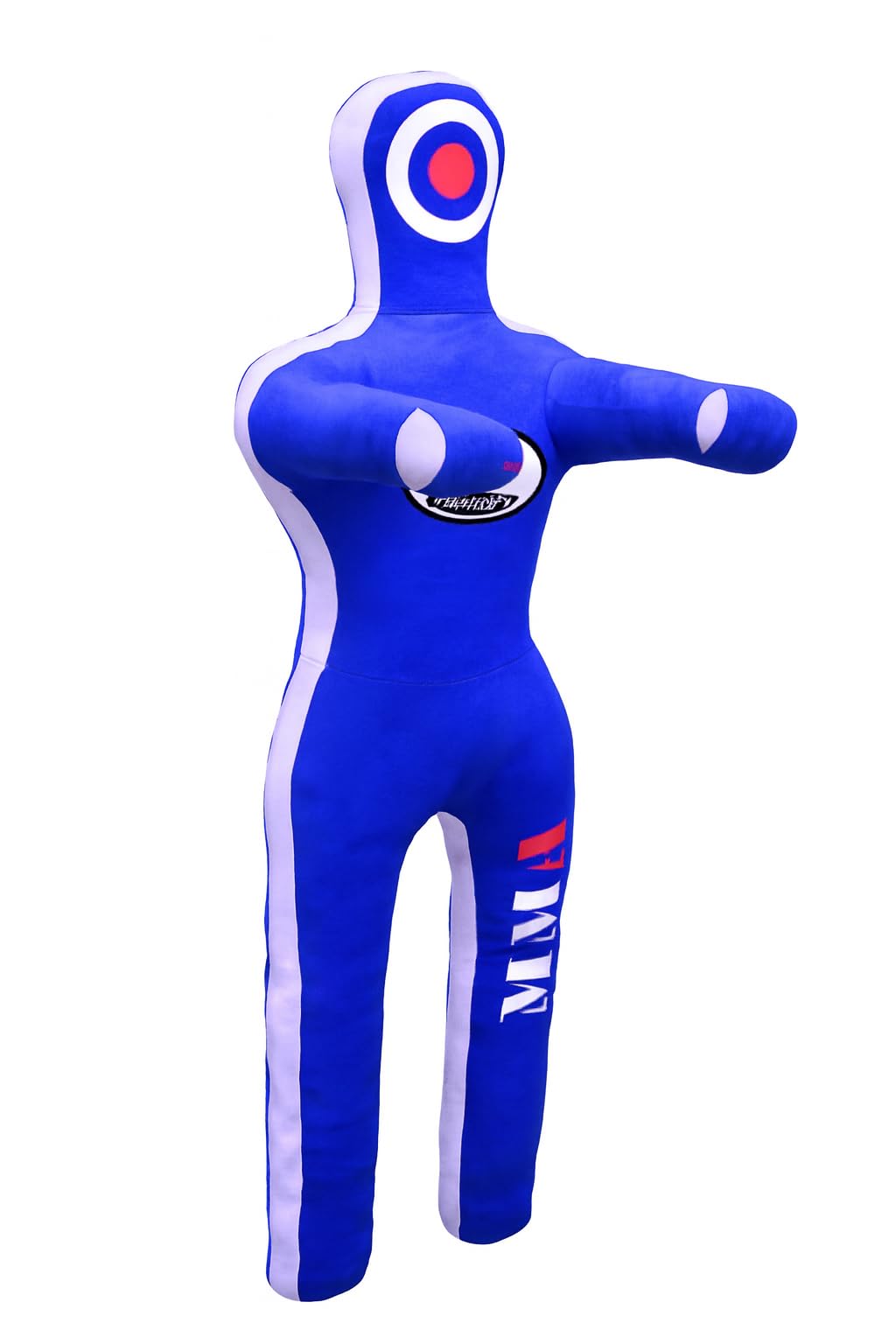 MNEX Pro Fighting Wrestling Dummy Grappling Ciuccio – 1,5 m/152,4 cm 1,8 m/182,9 cm Jujitsu BJJ Dummy MMA Ciuccio Judo Karate Fighting Manichino vuoto – Nero 1,8 m/182,9 cm