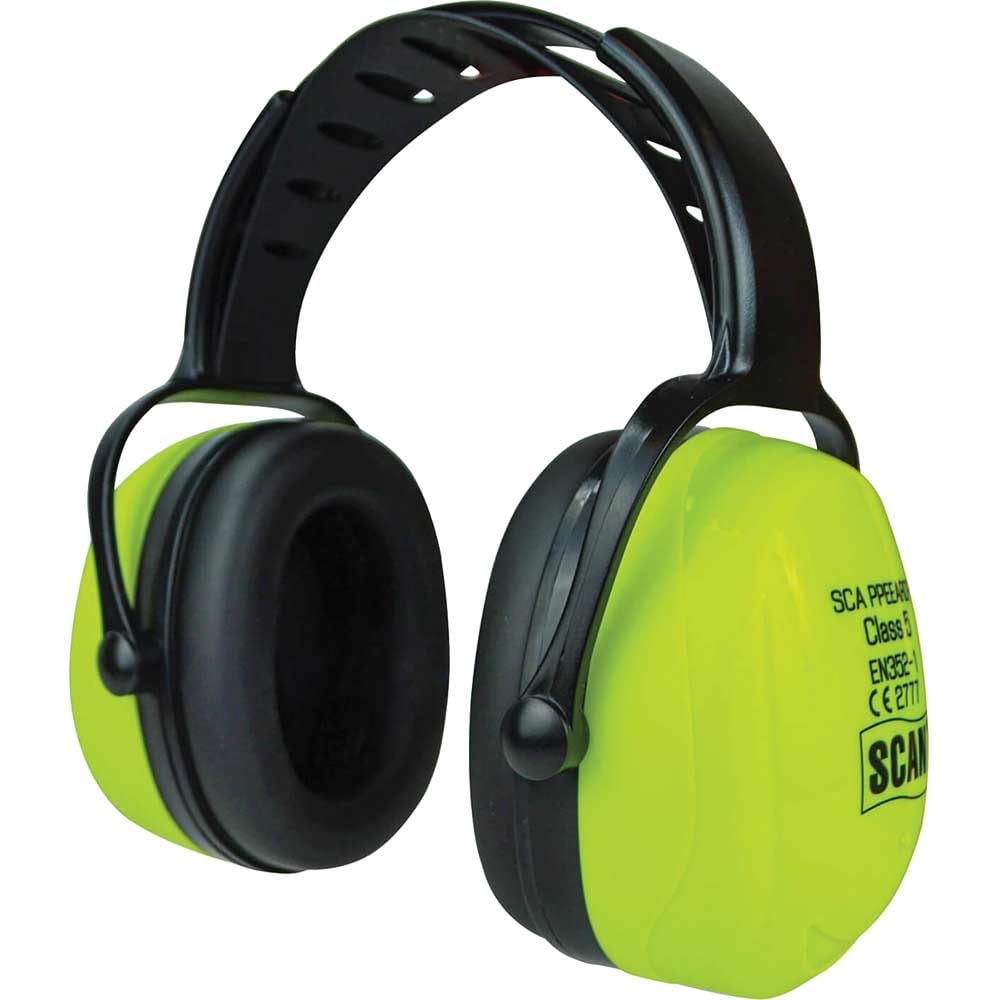 Scan Fm-2 Hi-Vis Ear Defenders