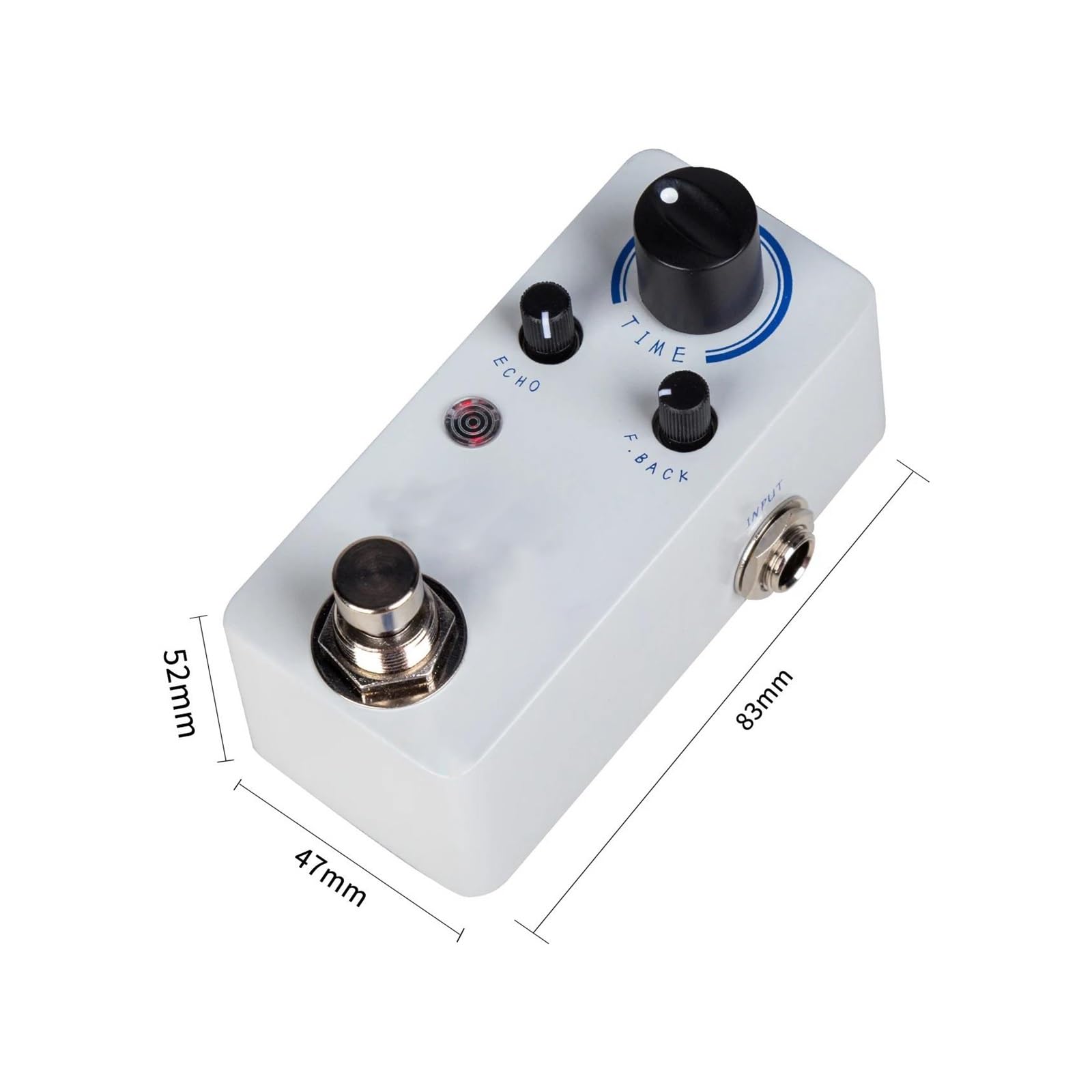 Analogowy Efekt Gitarowy Z Pedałem Opóźniającym I Ciepłym Tonem True Bypass