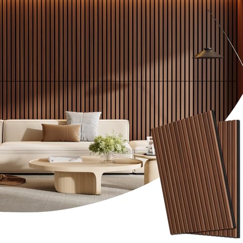 Vellorise 2 Pack Acoustic Wood Panels for Wall 47.24 x 23.81 Soundproof