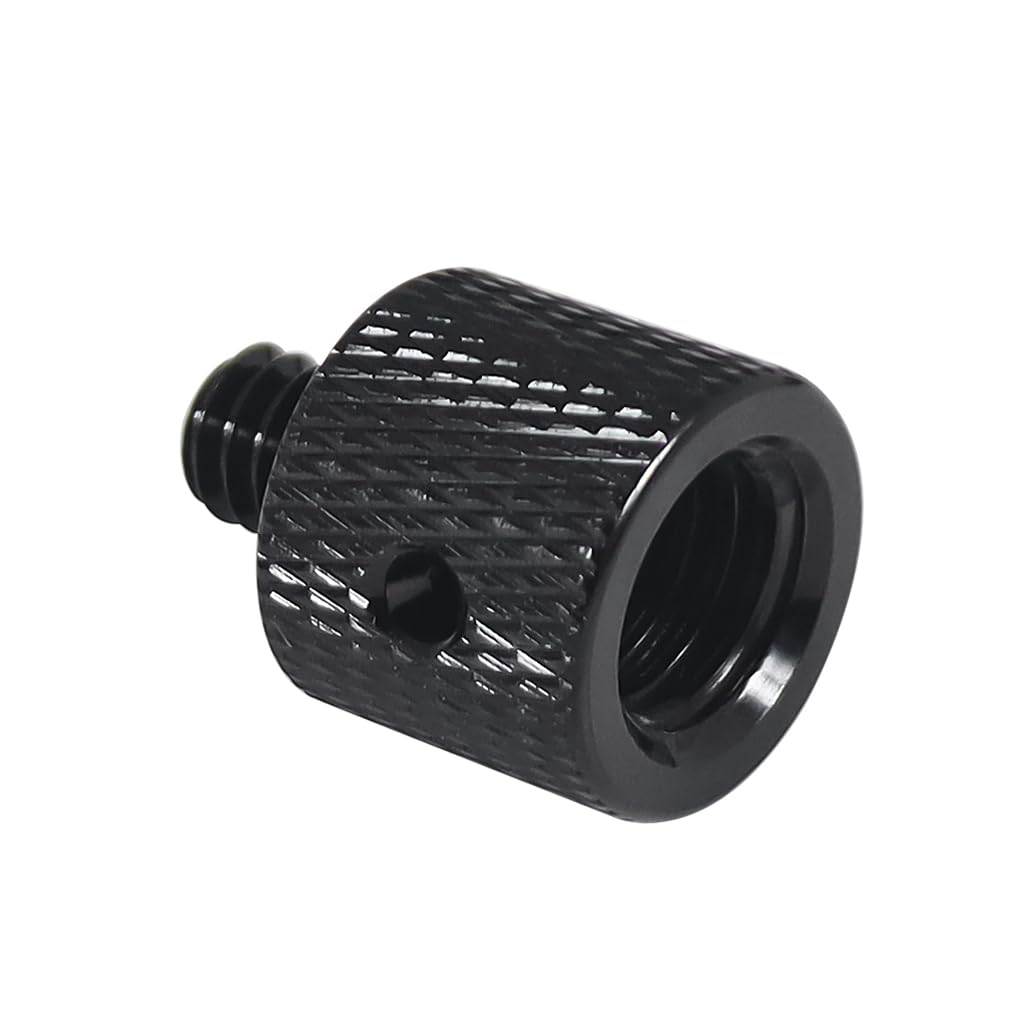 FEICHAO 2 Adattatori A Vite 1/4-20 Femmina A M8 Maschio Con Foro Laterale Per Treppiede Fotocamera - 4