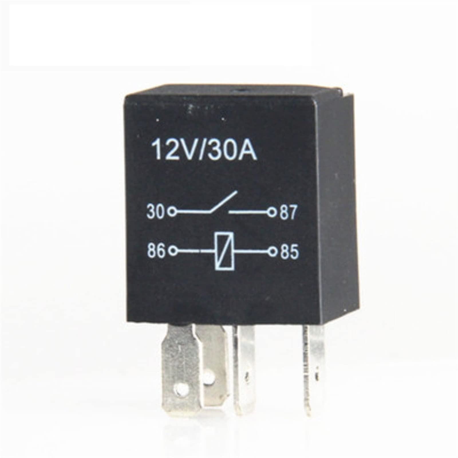 GVBAEPIEO 10pcs Car Headlight Violet Conversion Relay 12V 30A 5-Foot 4-Foot(12V 4-foot)