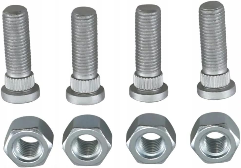 Wheel Stud and Lug Nut Kit 85-1073 Replacement for Can-Am Defender 1000 2016-2018 Commander Maverick Trail 800 Utv, Outlander 300 400 650 800 ATV