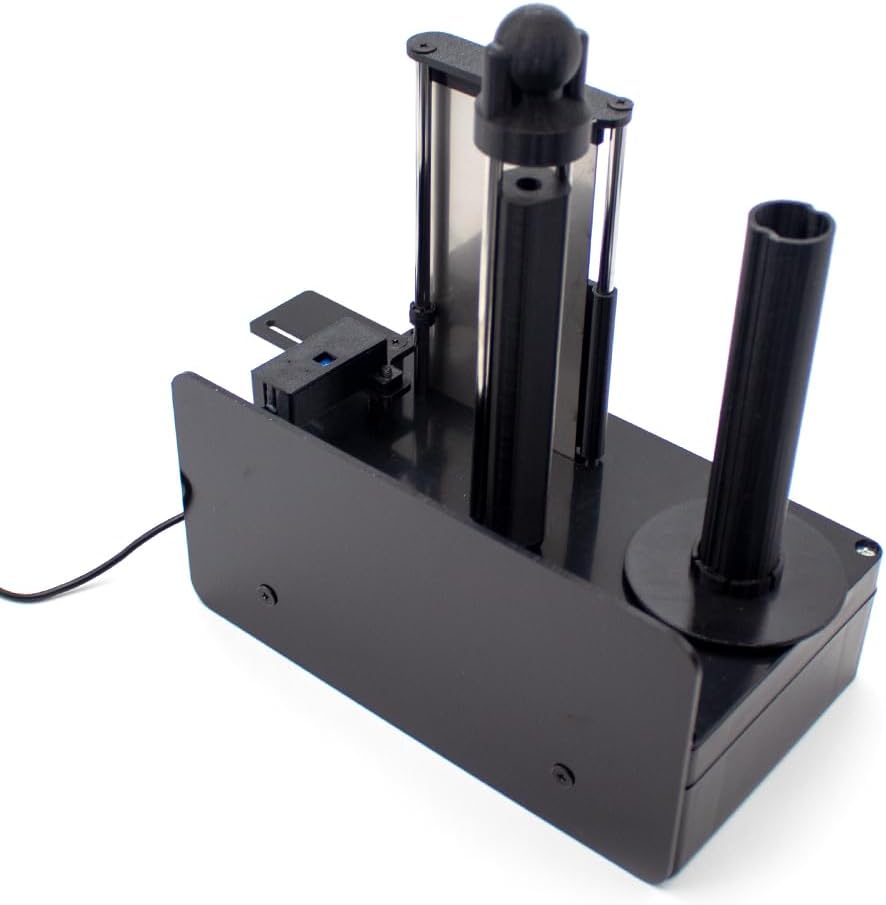 Multi-Row Label Dispensing Machine, Automatic Label Stripper with Infrared Detection, Desktop Applicator for Shipping, Inventory & Retail Labeling