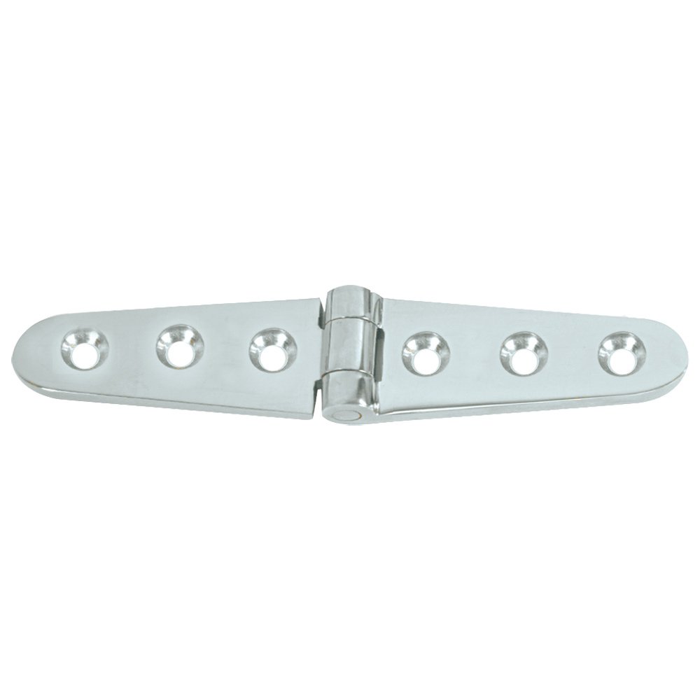 Charnière à sangle Whitecap 6" en inox 304 pour fixation de trappe bateau