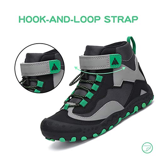 Mishansha Kids Low Top Hiking Shoes + Kids High Top Hiking Boots4