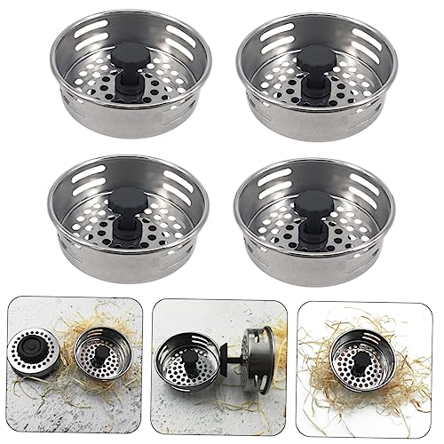 Juego de 4 coladores para desagüe de ducha y fregadero para cocina y baño miniatura 5
