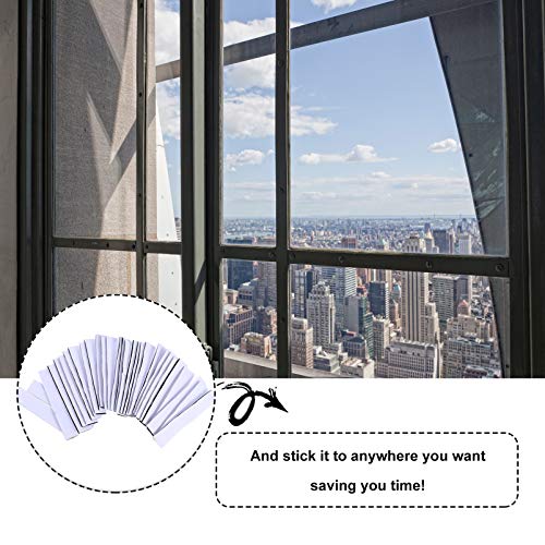 Fita adesiva Tehaux de parede com 40 peças, fita dupla face, fita adesiva de montagem removível, pôs
