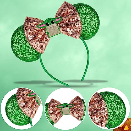 Image of FANYITY Mouse Costume Ears, Mouse Ears Headbands for Girls & Women Party,Size Free